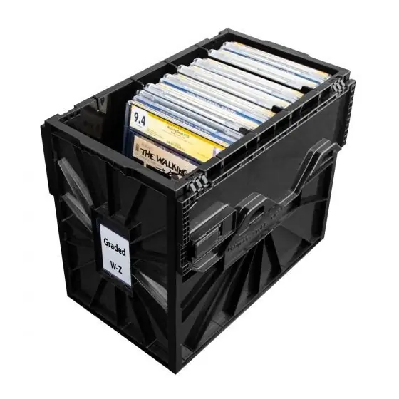 BCW Graded Comic Box Plastic Black - Letzte Chance