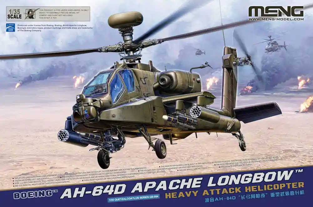 Sofort bestellen | Boeing AH-64D Apache Longbow Heavy Attack Helicopter