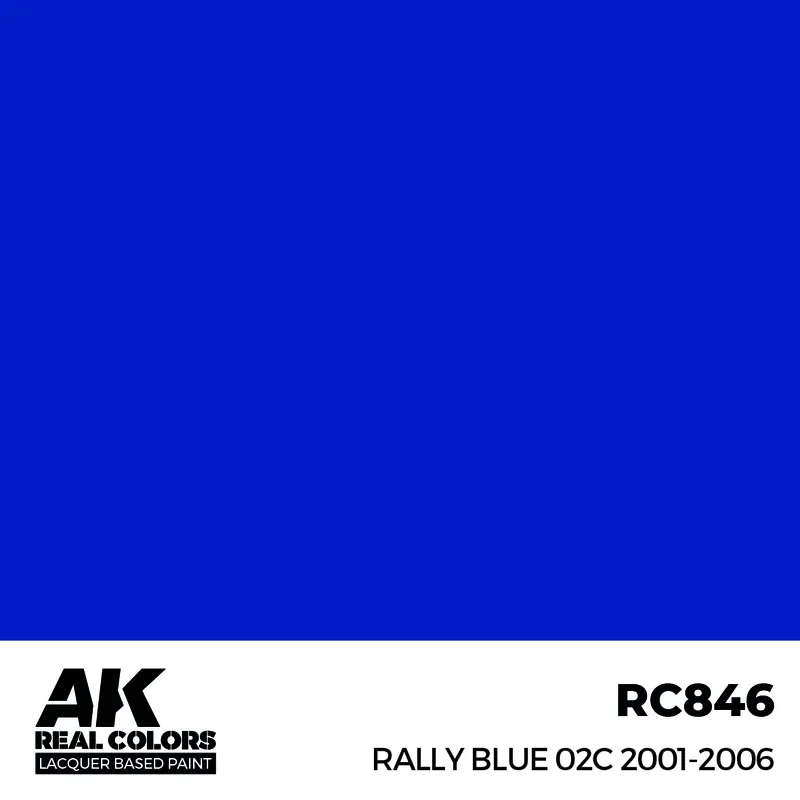 Extra-Rabatt - Rally Blue 02C 2001-2006