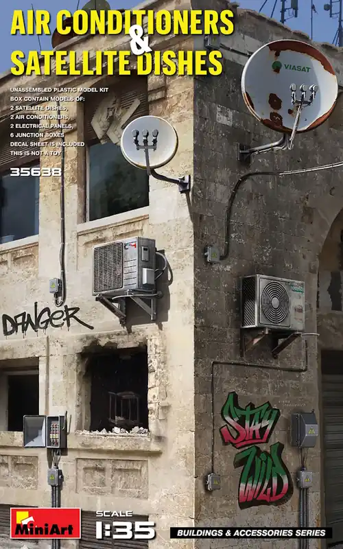 Air Conditioners & Satellite Dishes - Endet bald