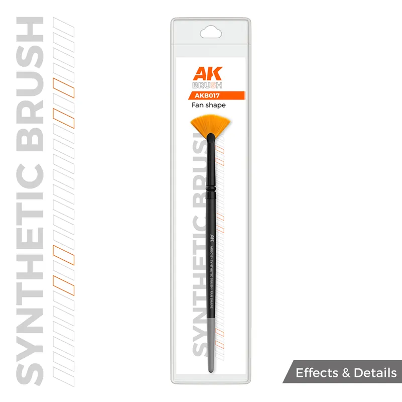 Sehr gut bewertet | AK Synthetic Brush – Fan Shape