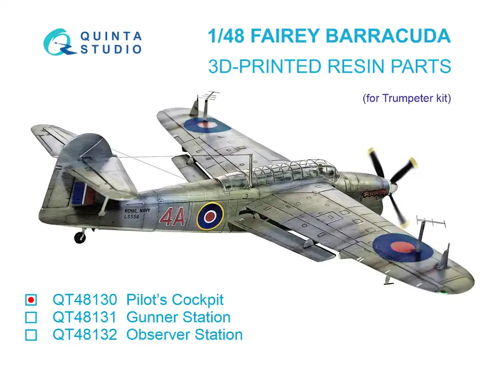 Fairey Barracuda Pilot"S Cockpit (Trumpeter) | Knallerpreis