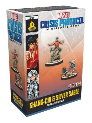 Qualitätsprodukt - Marvel Crisis Protocol - Shang-Chi & Silver Sable - Multilingual