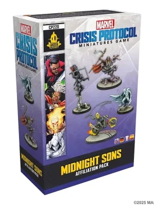 Schnell zugreifen - Marvel Crisis Protocol - Midnight Sons Affiliation Pack - Multilingual