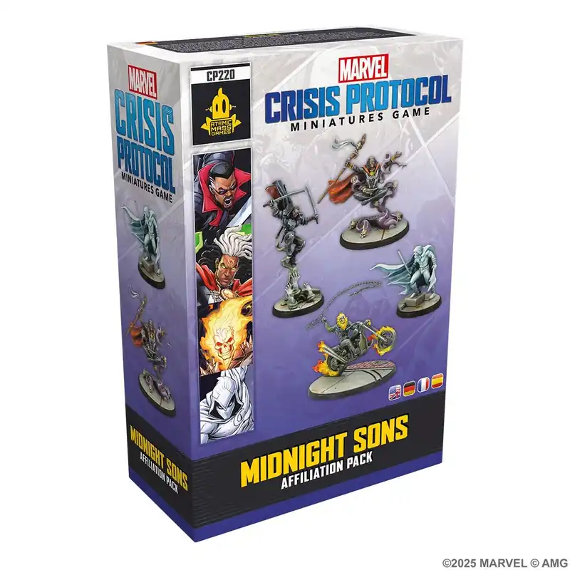 Schnell zugreifen - Marvel Crisis Protocol - Midnight Sons Affiliation Pack - Multilingual