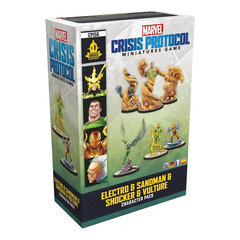 Marvel Crisis Protocol - Electro, Sandman, Shocker & Vulture - Multilingual - Vorteilspreis