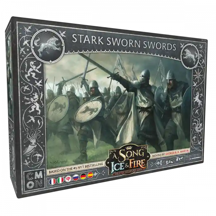 Extra-Rabatt - A Song of Ice & Fire – Stark Sworn Swords (Geschworene Schwerter von Haus Stark) - Multilingual