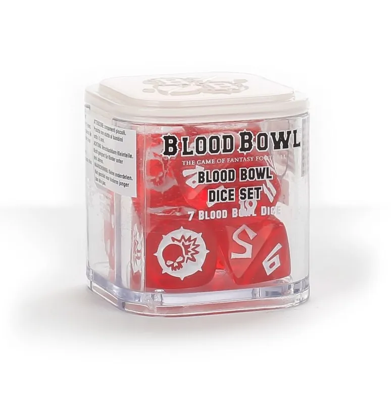 Zertifiziert - Blood Bowl - Würfelset