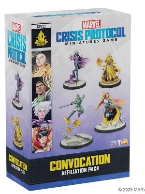 Sofort bestellbar - Marvel Crisis Protocol - Convocation Affiliation Pack - Multilingual