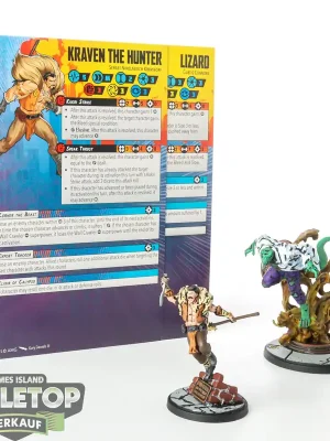 Letzte Chance | Marvel Crisis Protocol - Lizard and Kraven - bemalt