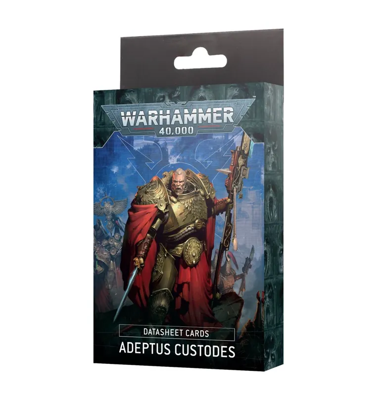 Adeptus Custodes - Datasheet Cards (Englisch) - Werkspreis