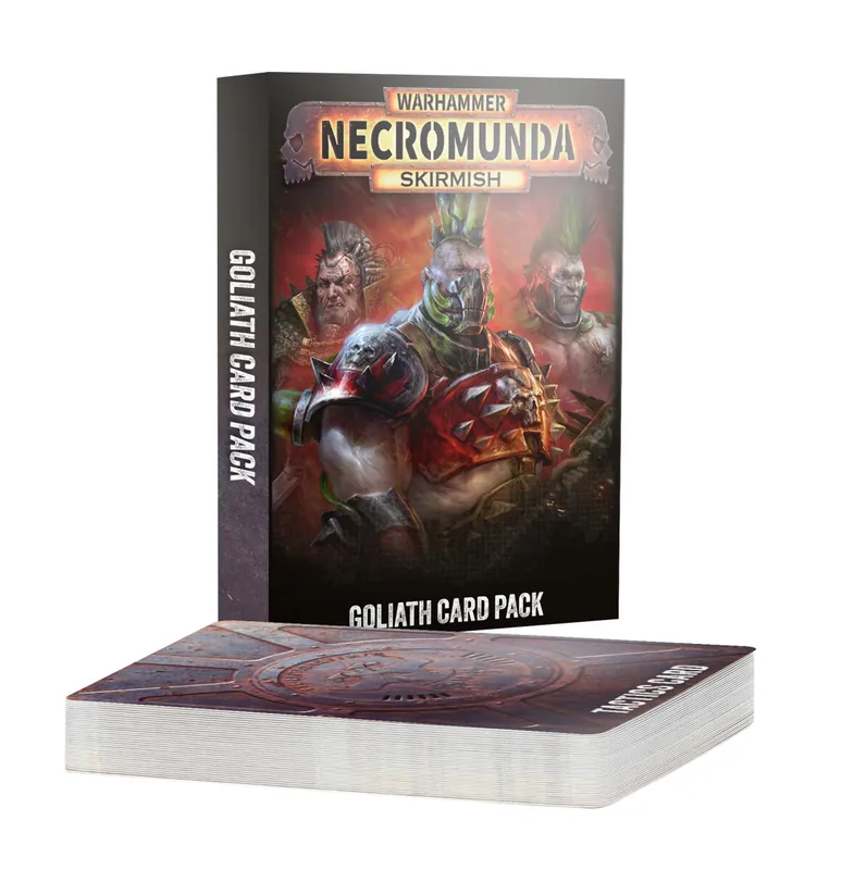 Reduziert - Necromunda - Goliath Card Pack (English)