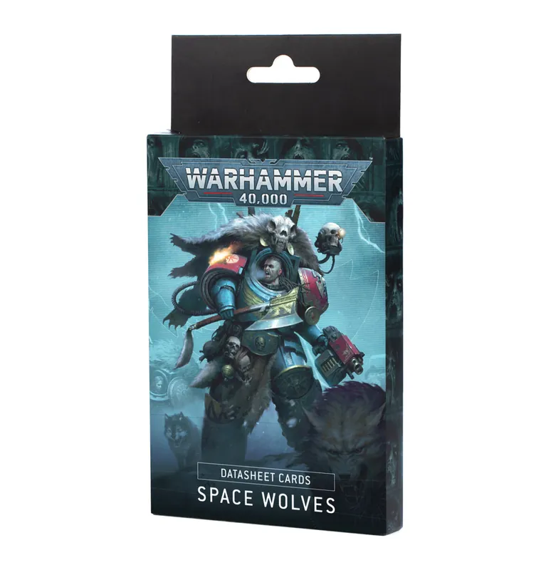 Space Wolves - Datasheet Cards (Englisch) - Begrenzte Stückzahl